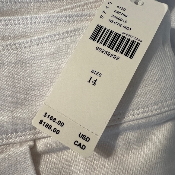 Anthropologie Maeve linen wrap skirt w/ embroidered designs. Size 14. - Picture 4 of 6